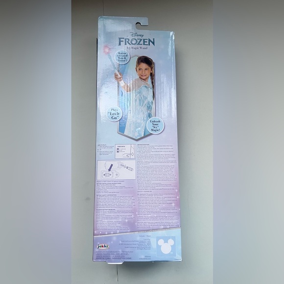 Disney's Frozen Elsa Inspired Icy Magic Wand Toy with Music and Lights - Picture 8 of 8